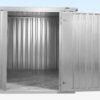 Contenedor De Almacenamiento Flat Pack 3m X 2.1m Galvanizado