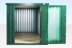 Contenedor De Almacenamiento Plano 4m X 2.1m Recubierto En Polvo