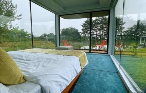 Casa Cápsula E7 con 2 camas, 1 baño y balcón - Imagen 3