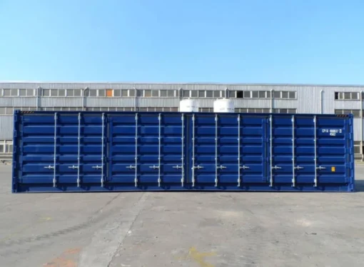CONTENEDOR MARÍTIMO PRIMER VIAJE APERTURA LATERAL CUBO DE 40 PIES DE ALTO - Imagen 2