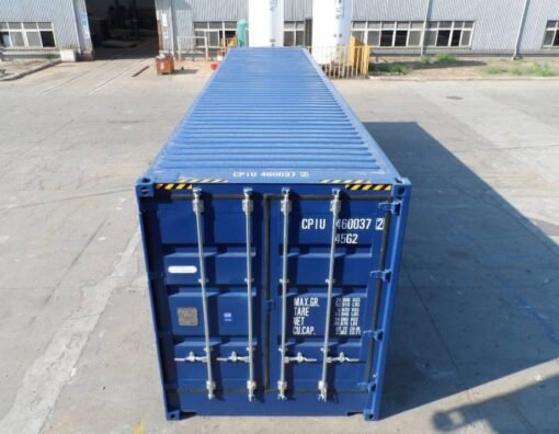 CONTENEDOR MARÍTIMO PRIMER VIAJE APERTURA LATERAL CUBO DE 40 PIES DE ALTO - Imagen 5
