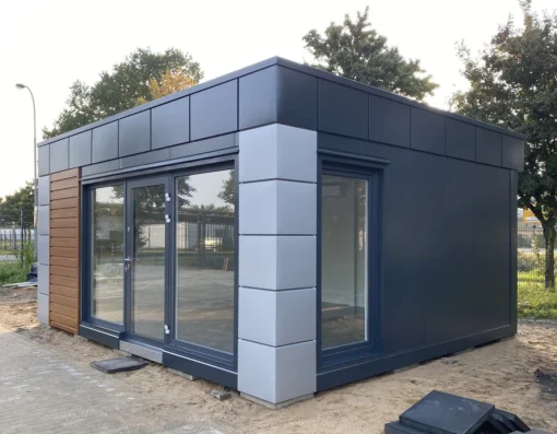 Contenedor de oficina tipo London 6,00m x 5,00m - Imagen 2