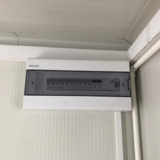 Contenedor de panel sándwich con aseo, aseo para discapacitados, 6,00×3,00 - Imagen 16