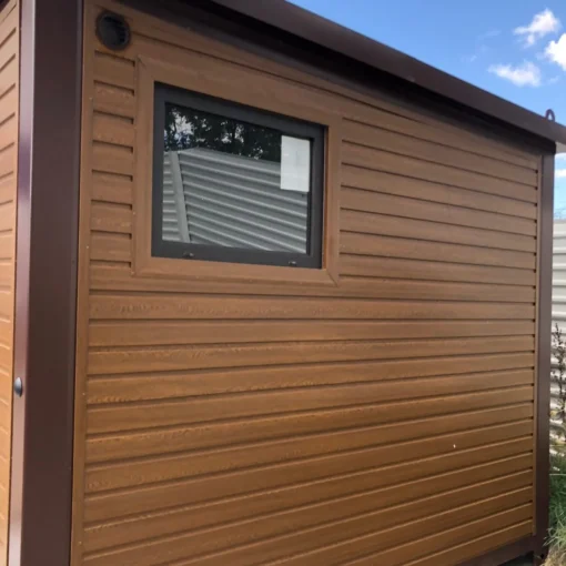 Contenedor de panel sándwich con aseo, aseo para discapacitados, 6,00×3,00 - Imagen 18