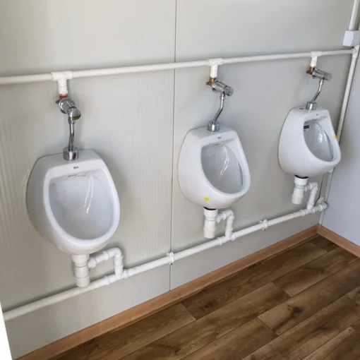 Contenedor de panel sándwich con aseo, aseo para discapacitados, 6,00×3,00 - Imagen 2