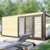 CABINA SAUNA CONTENEDOR V7 6X2M