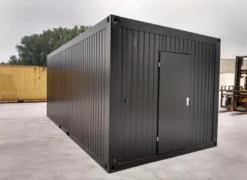 Contenedor de oficina negro 6mx3 IVA INCLUIDO