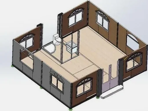 Contenedor móvil Tiny House Deluxe (6×6 pies) – 2023 - Imagen 9